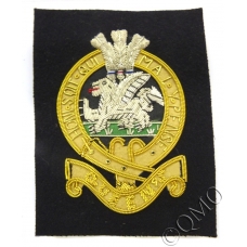 The Queens Regiment Deluxe Blazer Badge